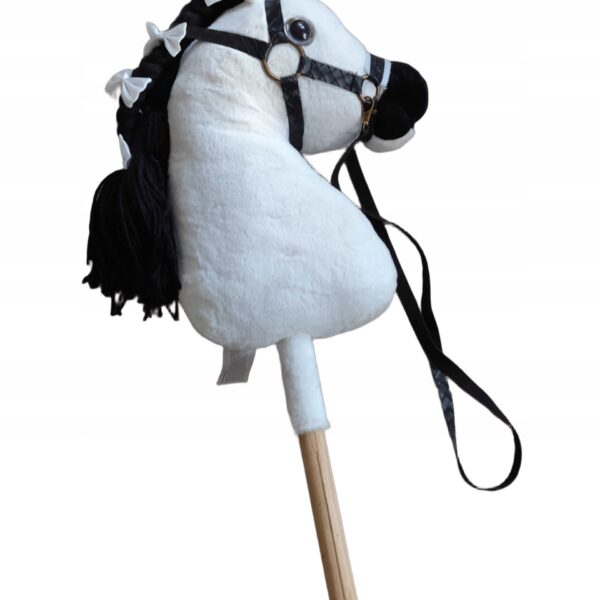 HOBBY HORSE Koń na Patyku KONIK NA KIJU Zabawka Grająca GŁOWA KONIA