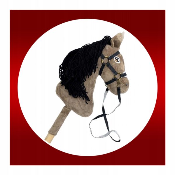 Hobby Horse Koń na Patyku Konik na Kiju GŁOWA KONIA Prezent dla Dziecka