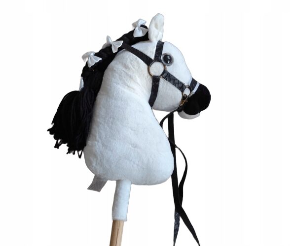 HOBBY HORSE Koń na Patyku KONIK NA KIJU Zabawka Grająca GŁOWA KONIA