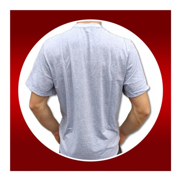 Koszulka Męska Regionalna Góralska FOLKOWA T-Shirt z Parzenicą Szara 164