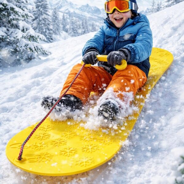 ŚLIZG Snowboard dziecięcy DESKA ślizgacz Mix Kolorów 70 CM