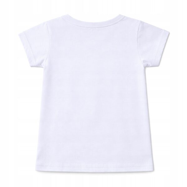 Koszulka chłopięca góralska z parzenicą Bawełniana t-shirt 152-158 Biała