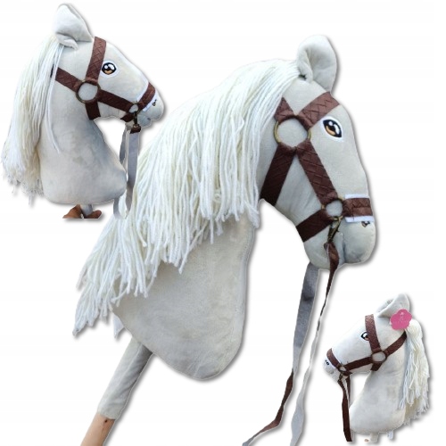 Hobby Horse KOŃ NA KIJU konik na patyku GŁOWA KONIA prezent dla dziecka