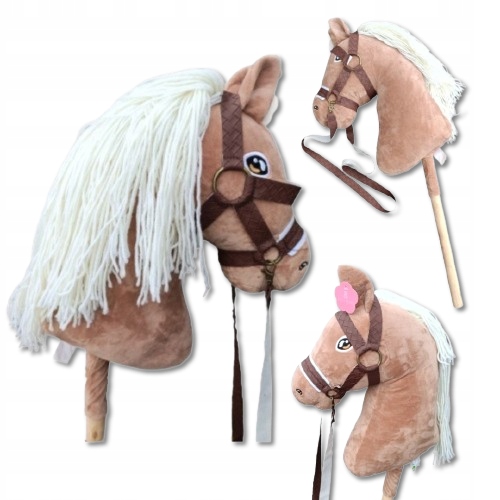 Hobby Horse KONIK NA KIJU Koń na patyku GŁOWA KONIA prezent dla dziecka
