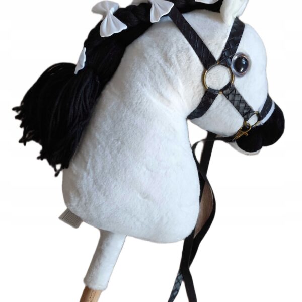 HOBBY HORSE Koń na Patyku KONIK NA KIJU Zabawka Grająca GŁOWA KONIA