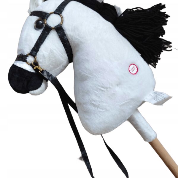 HOBBY HORSE Koń na Patyku KONIK NA KIJU Zabawka Grająca GŁOWA KONIA
