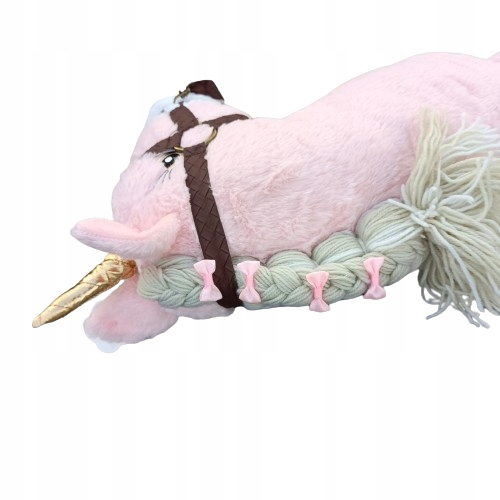 Hobby Horse JEDNOROŻEC NA KIJU Głowa na patyku Koń prezent dla dziecka
