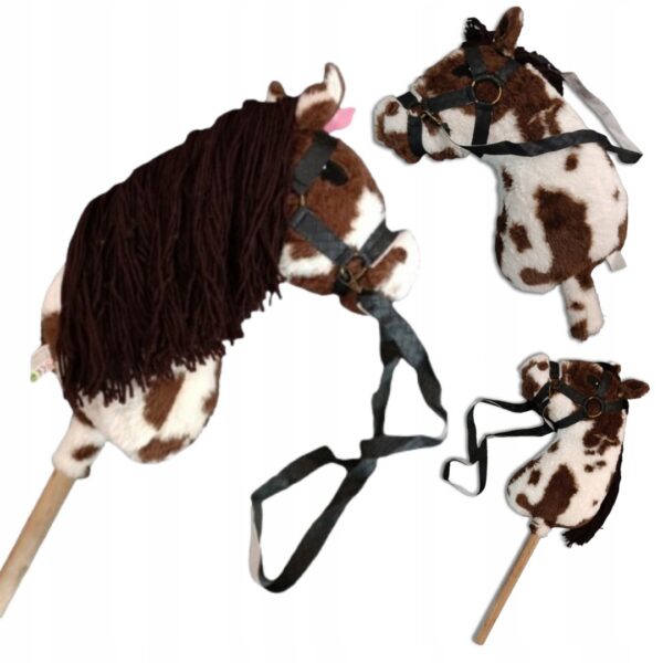 HOBBY HORSE Koń na patyku KONIK NA KIJU zabawka GŁOWA KONIA dla dziecka