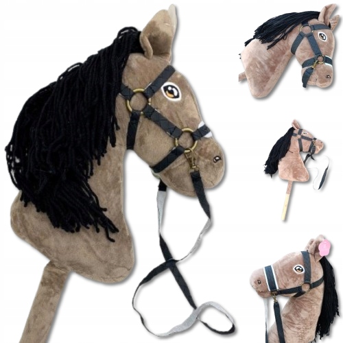 Hobby Horse Koń na Patyku Konik na Kiju GŁOWA KONIA Prezent dla Dziecka