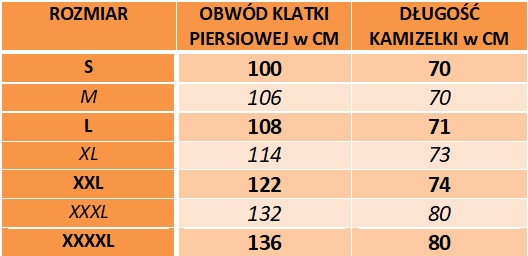 Kamizelka wełniana Serdak z KOŁNIERZEM bezrękawnik wełna owcza Merynos 3XL