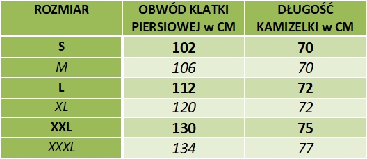 Kamizelka wełniana PIKOWANA Męska Damska bezrękawnik PIKÓWKA Zielona 3XL