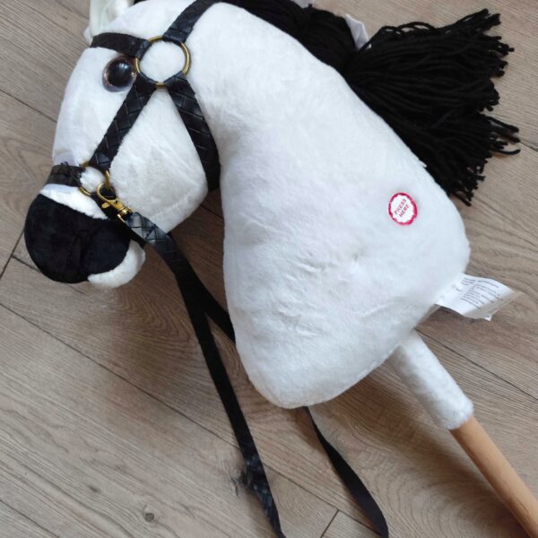 HOBBY HORSE Koń na Patyku KONIK NA KIJU Zabawka Grająca GŁOWA KONIA