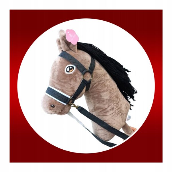 Hobby Horse Koń na Patyku Konik na Kiju GŁOWA KONIA Prezent dla Dziecka