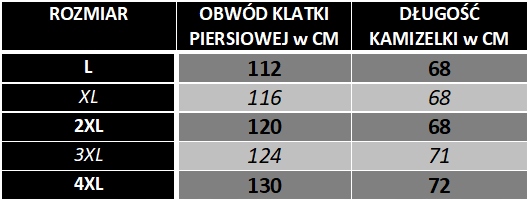 Kamizelka wełniana GRUBA BEZRĘKAWNIK damska męska CIEPŁA Szara 4XL