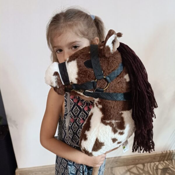 HOBBY HORSE Koń na patyku KONIK NA KIJU zabawka GŁOWA KONIA dla dziecka